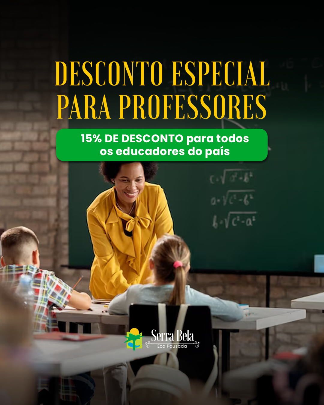 Desconto Especial para Professores